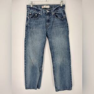 Levi's Boys Light Blue 505 Relaxed Jeans